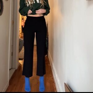 Vintage Escada Wool Black Pants - size 38